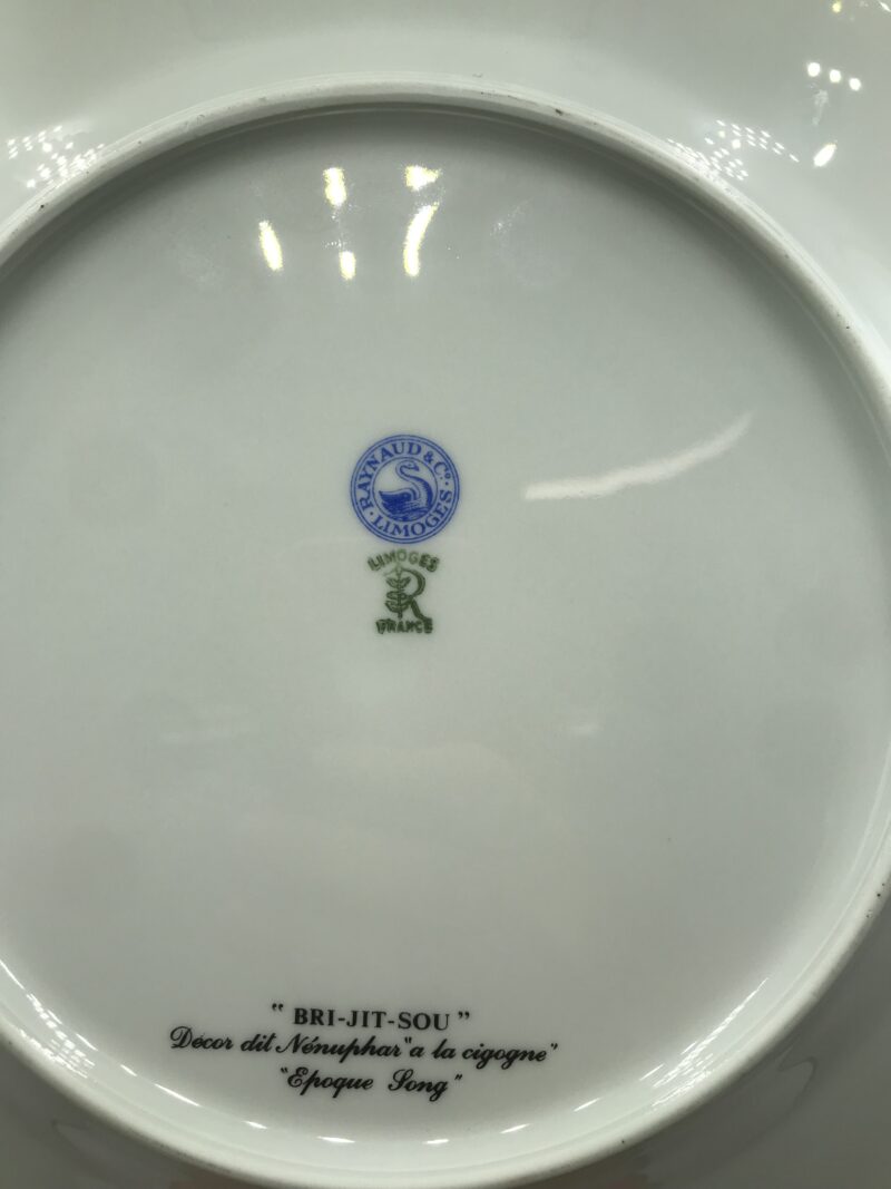 Service 12 grandes assiettes Raynaud – Image 3