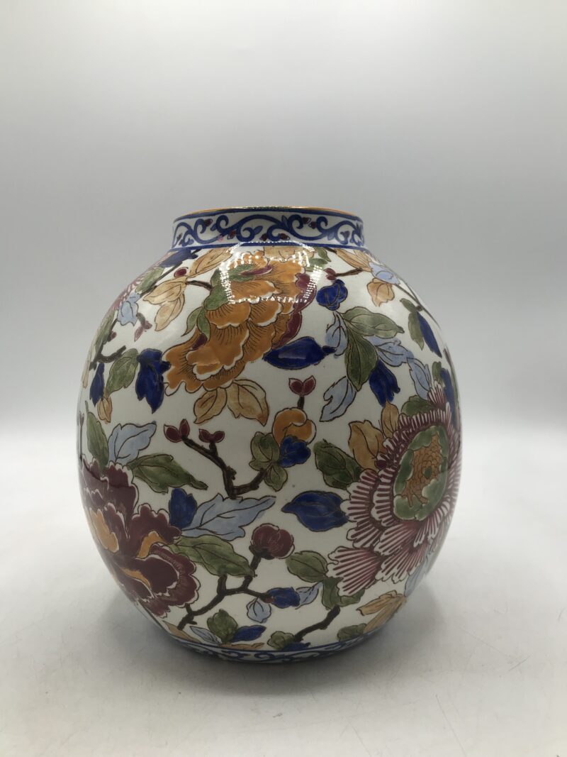 Vase boule Gien Pivoines – Image 2