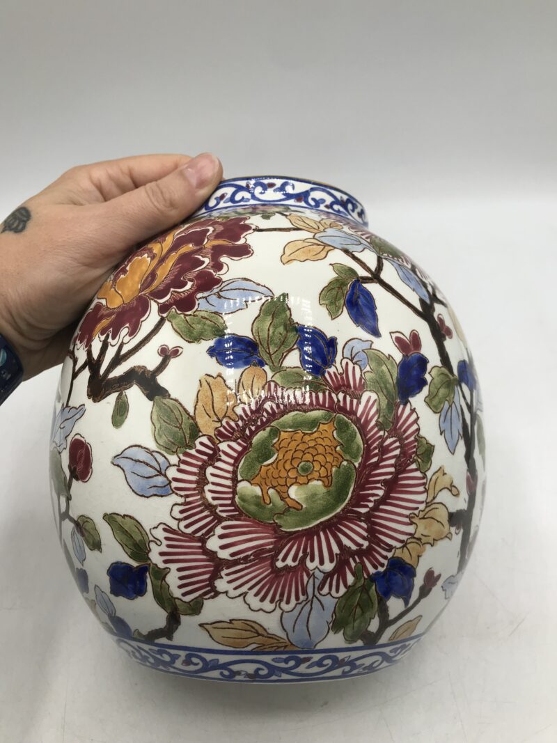 Vase boule Gien Pivoines – Image 4
