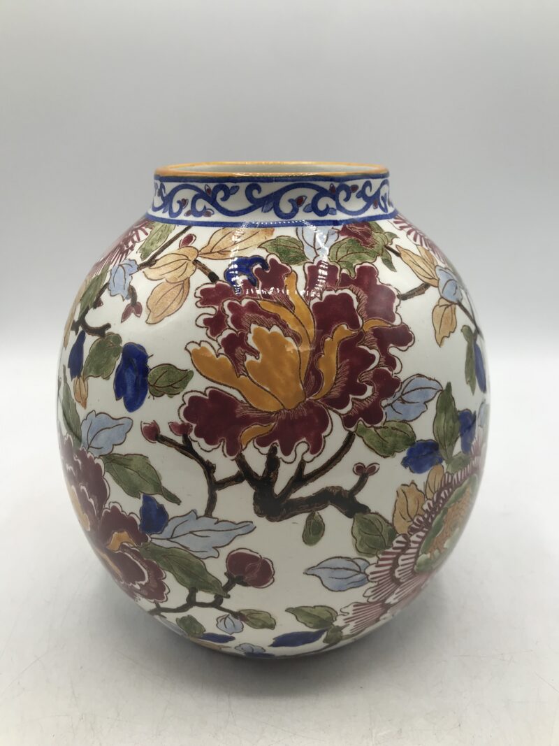 Vase boule Gien Pivoines – Image 5