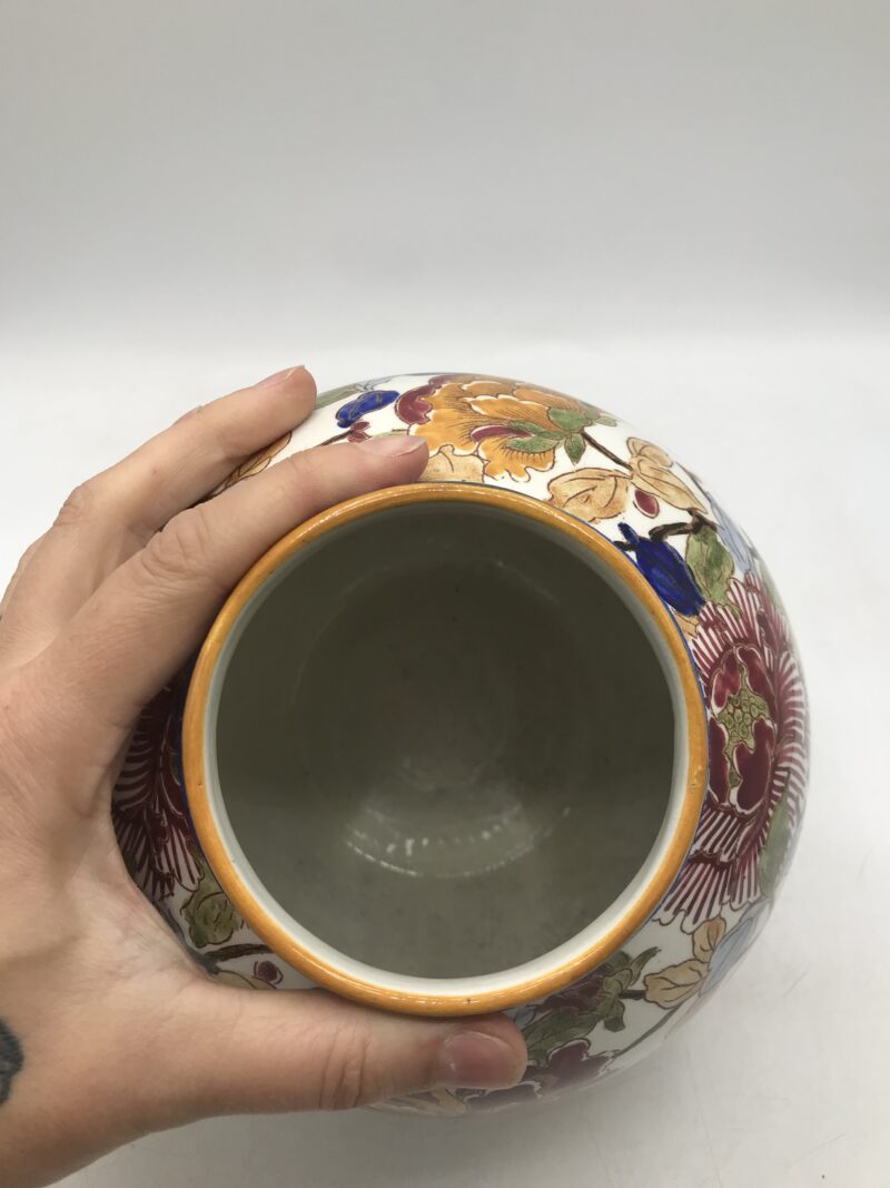Vase boule Gien Pivoines – Image 6