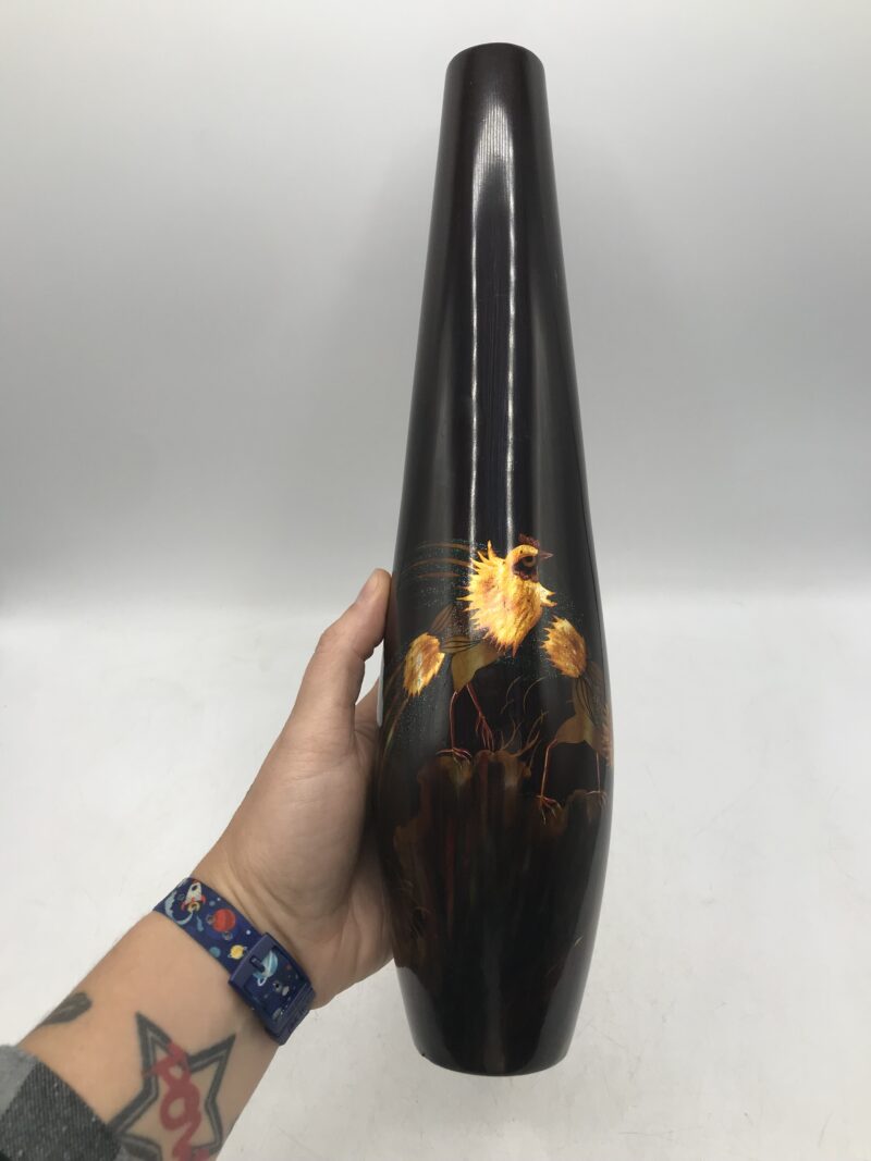 Vase coqs Vietnam XX siècle – Image 10