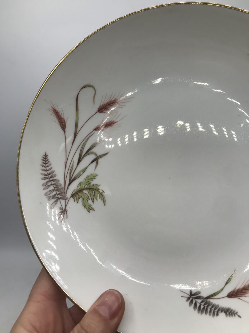 Lot de 6 assiettes Limoges "Epi de blé" – Image 8