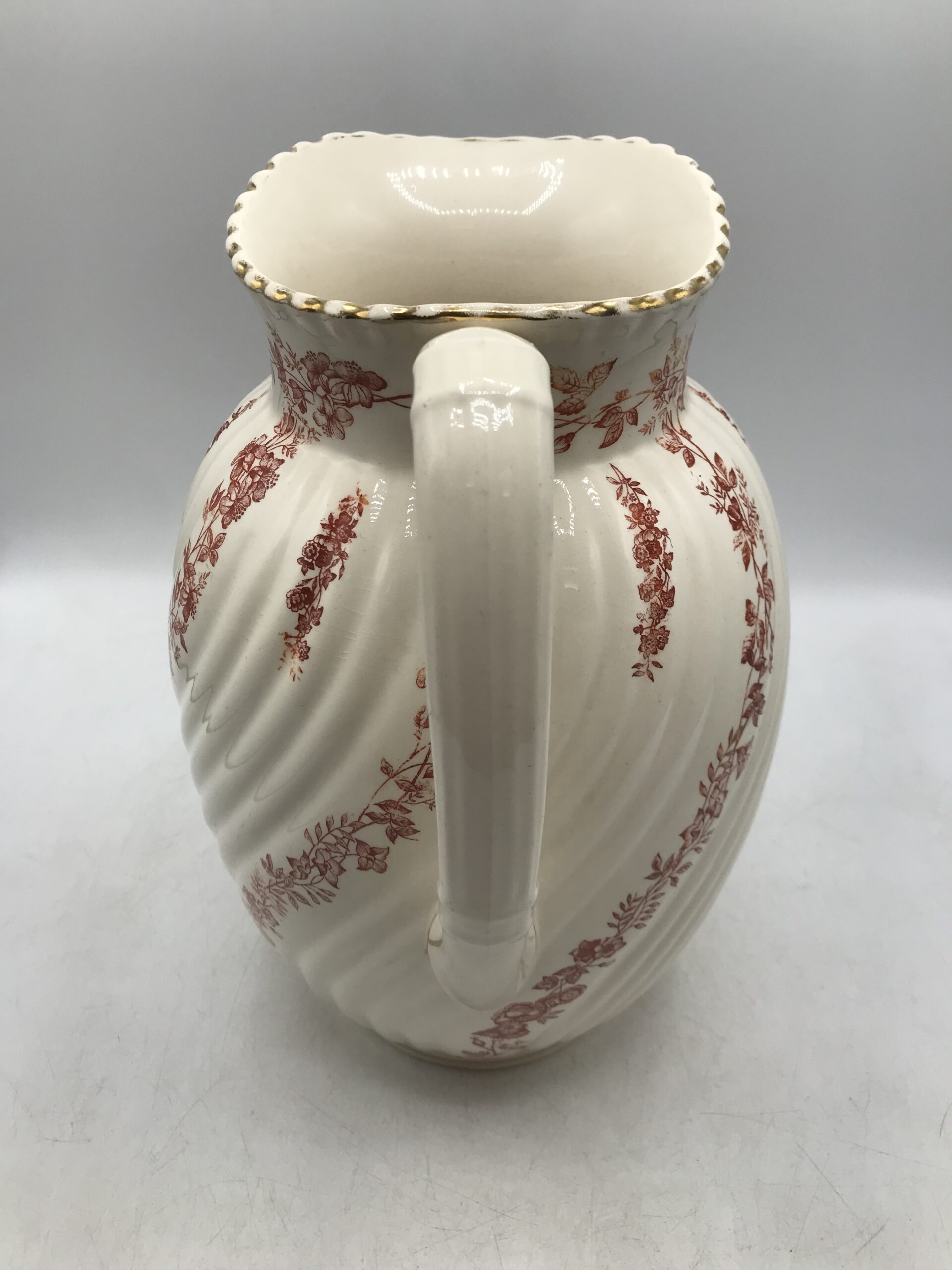 Broc Terre de Fer décor floral – Image 3