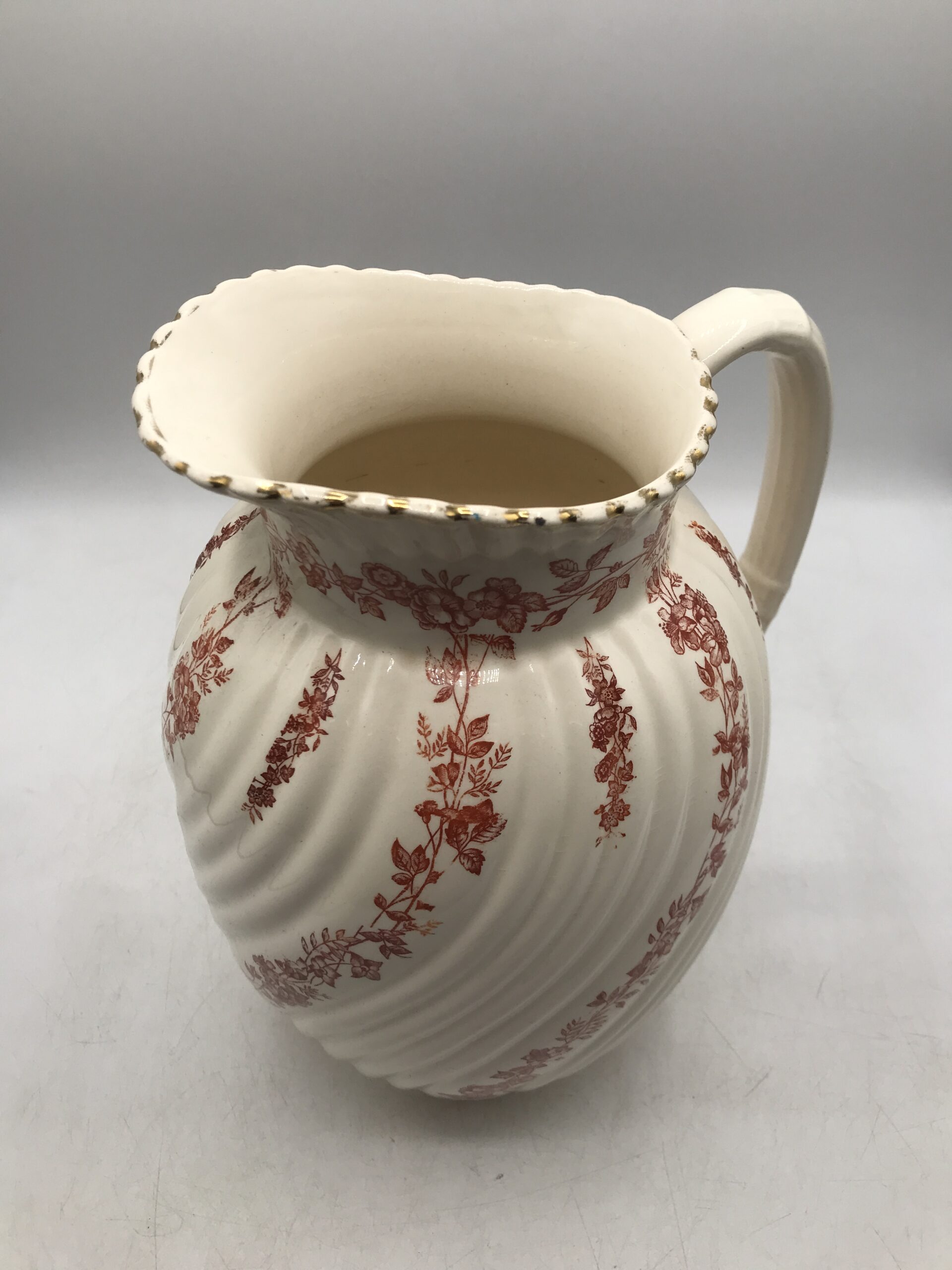 Broc Terre de Fer décor floral – Image 5