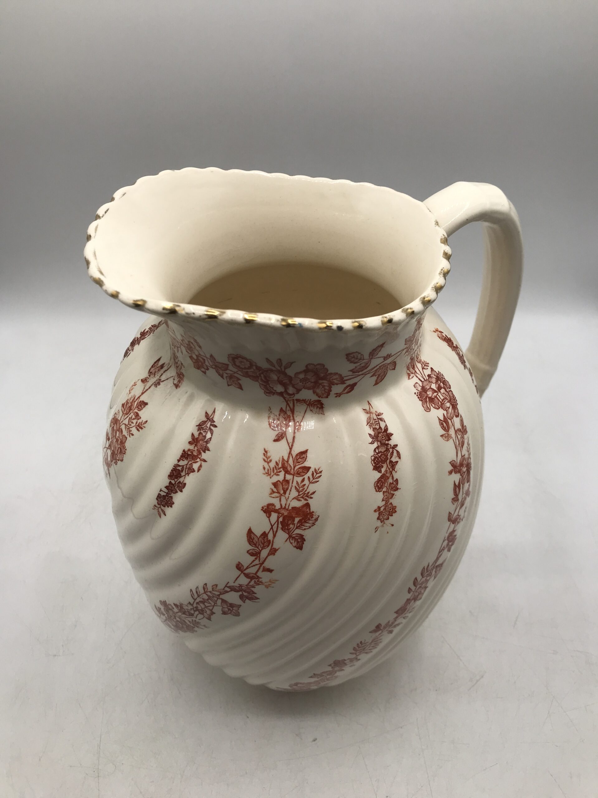 Broc Terre de Fer décor floral – Image 7