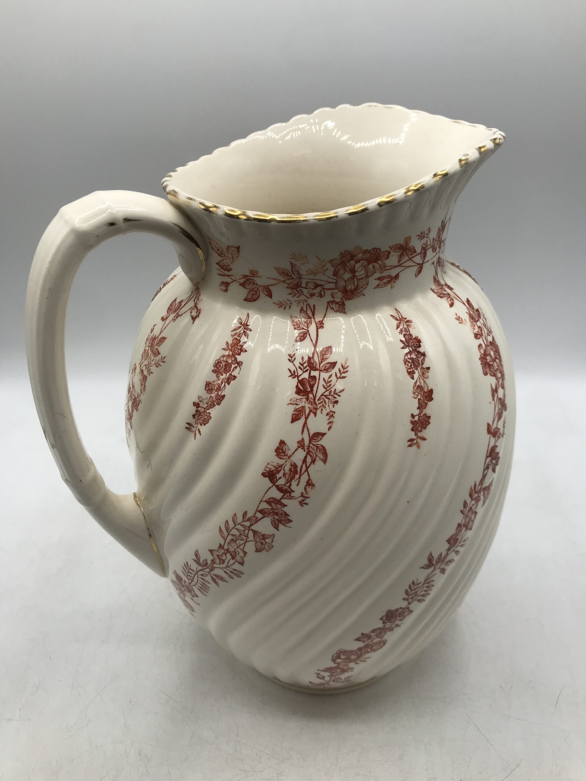 Broc Terre de Fer décor floral – Image 8