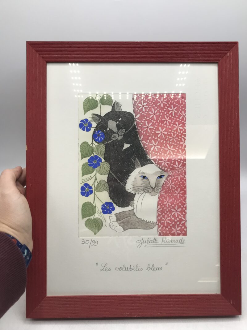 Dessins de chat signés Juliette Ramade – Image 2
