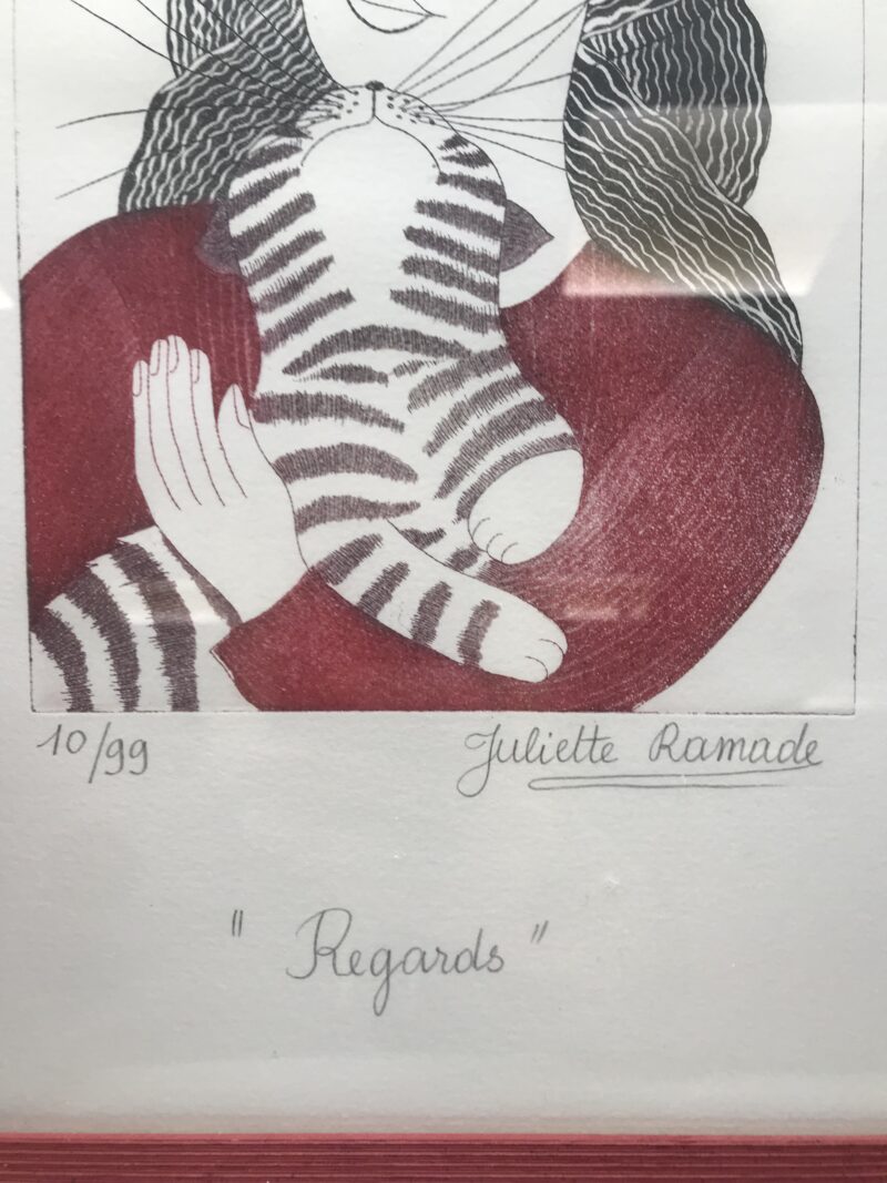 Dessins de chat signés Juliette Ramade – Image 3