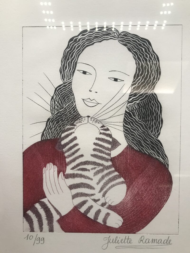 Dessins de chat signés Juliette Ramade – Image 4