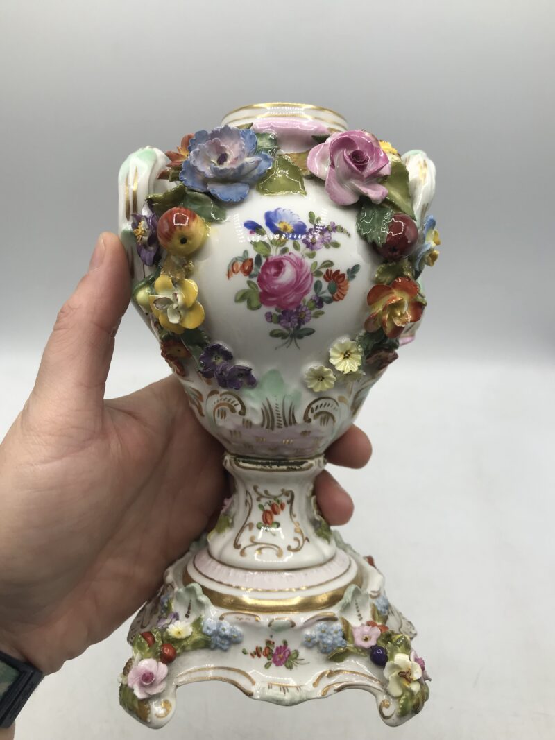 Duo de vase en porcelaine vintage – Image 9
