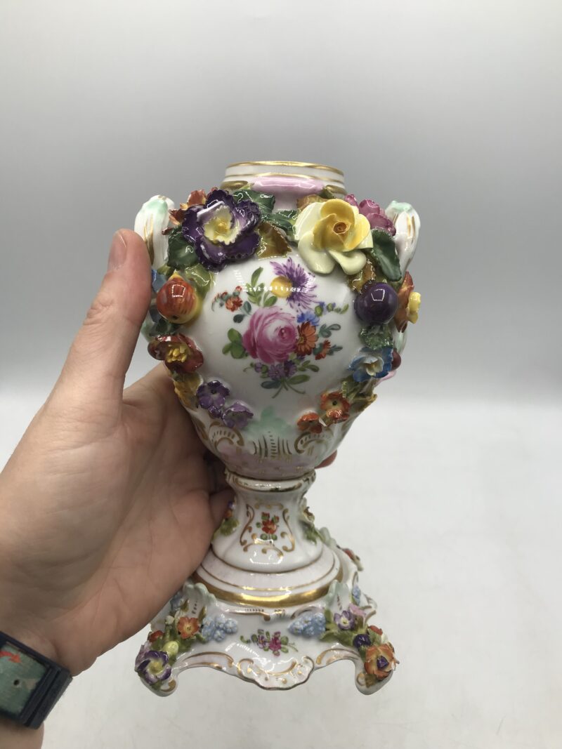 Duo de vase en porcelaine vintage – Image 10