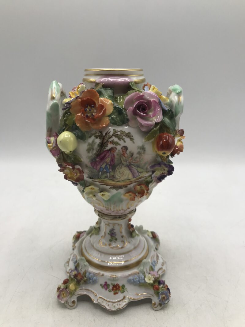 Duo de vase en porcelaine vintage – Image 13