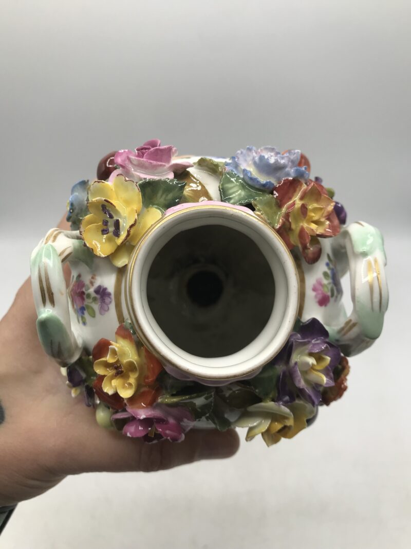 Duo de vase en porcelaine vintage – Image 3