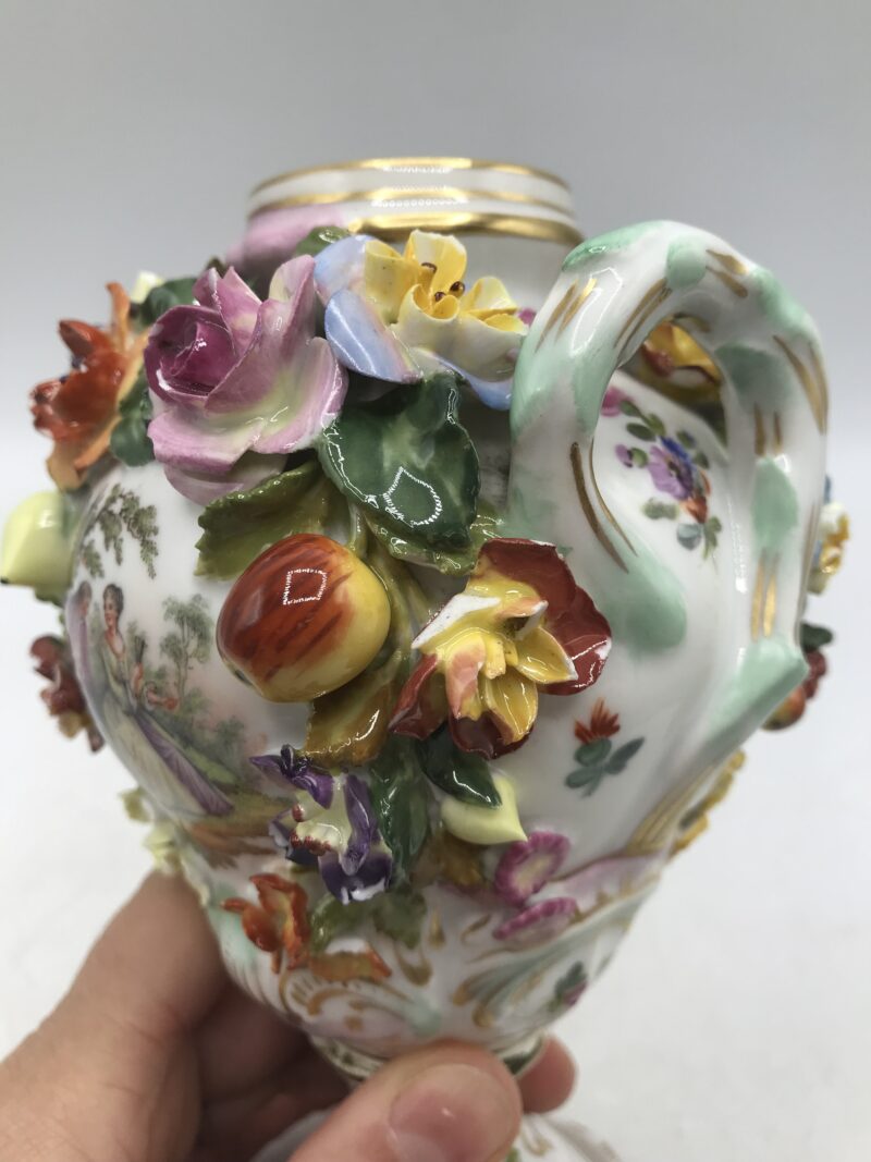 Duo de vase en porcelaine vintage – Image 7
