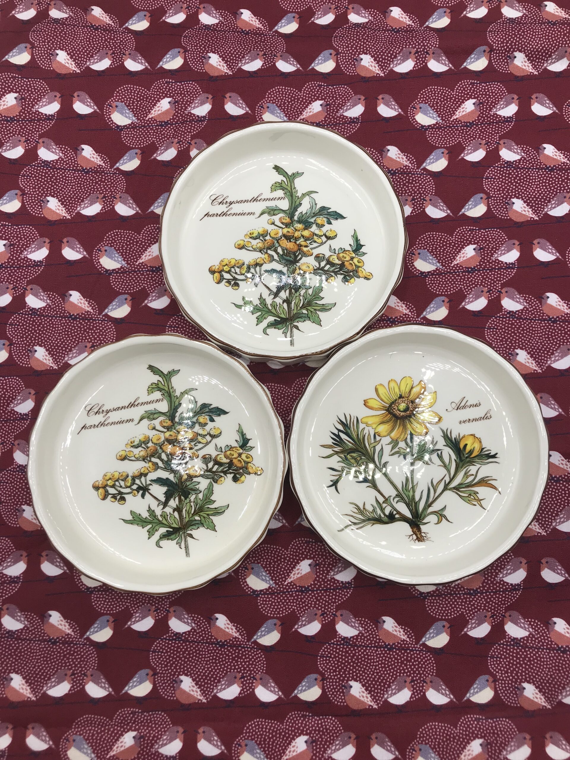 Trio de moule à tartelette Botanica