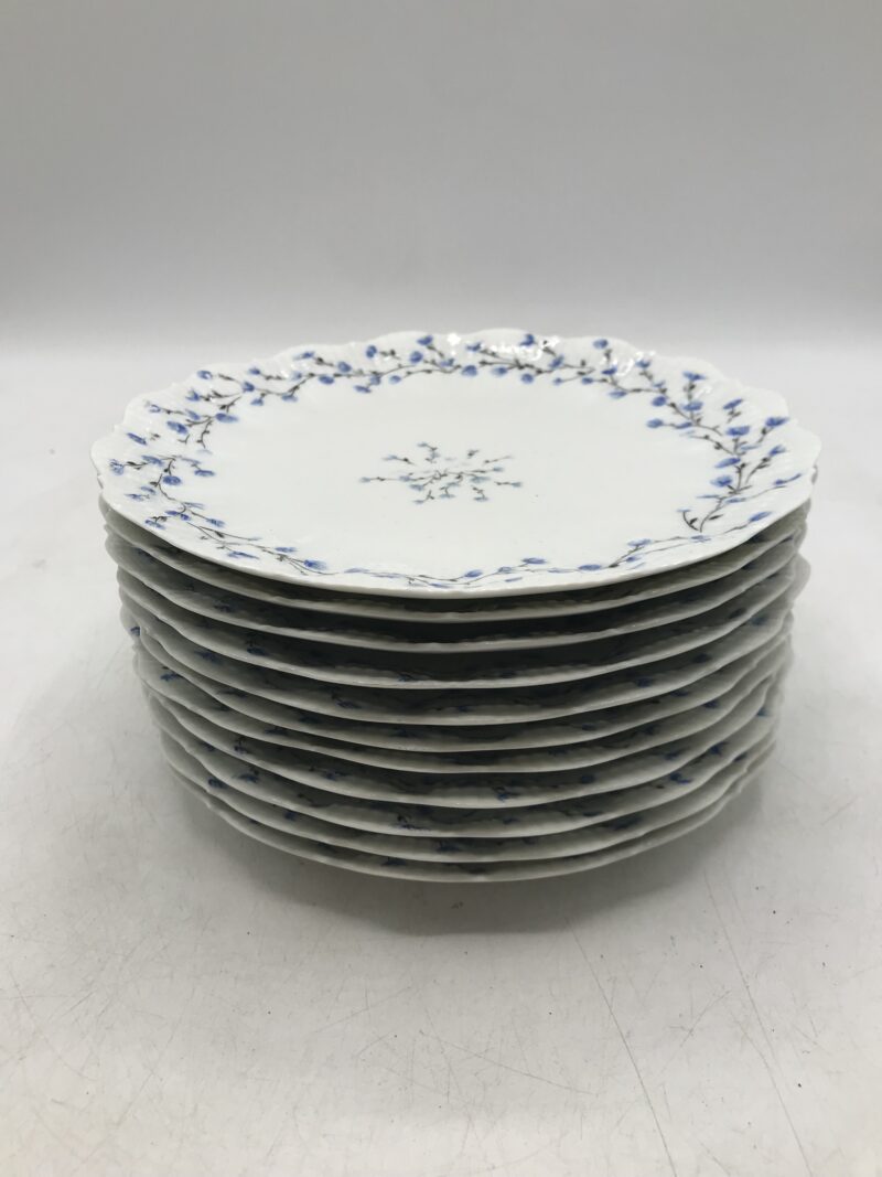 Lot 11 assiettes à dessert Giraud Limoges – Image 5