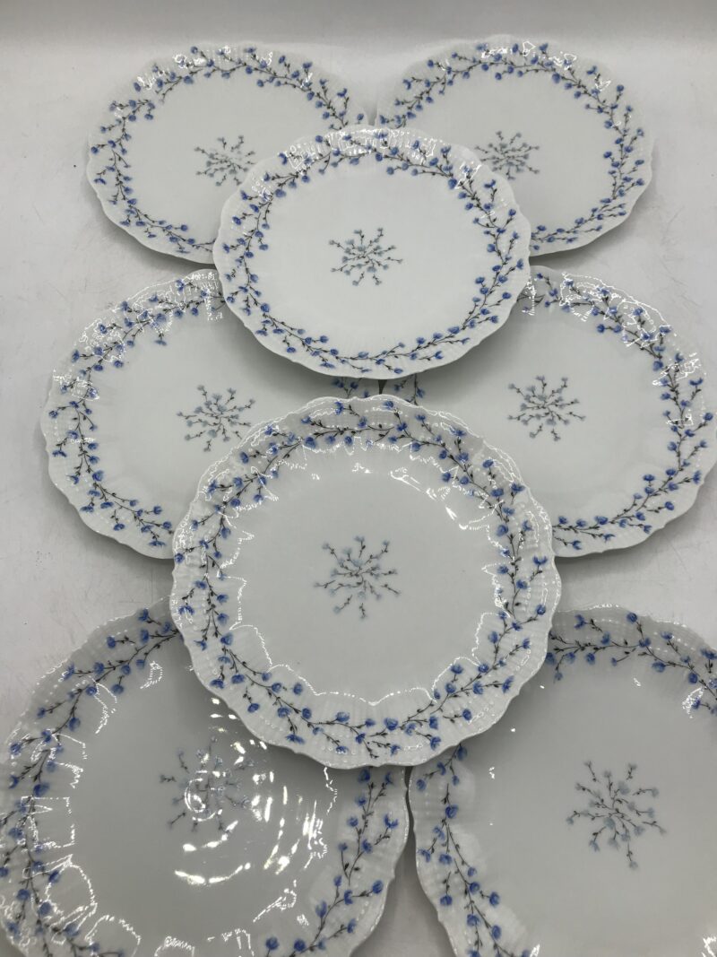 Lot 11 assiettes à dessert Giraud Limoges – Image 8