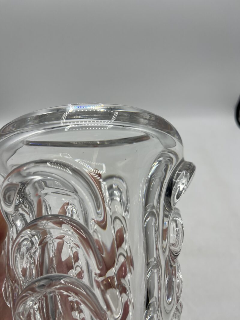 Vase en cristal Val Saint Lambert – Image 8
