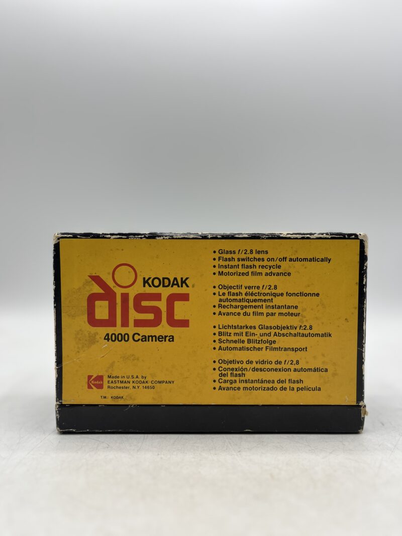 Appareil photo Kodak Disc 4000 Camera Vintage – Image 3