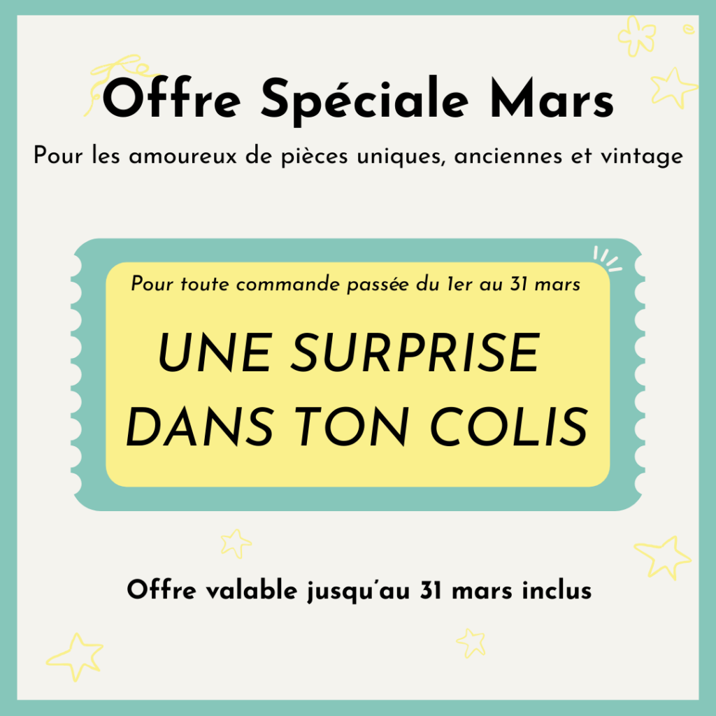 Offre Spéciale Mars