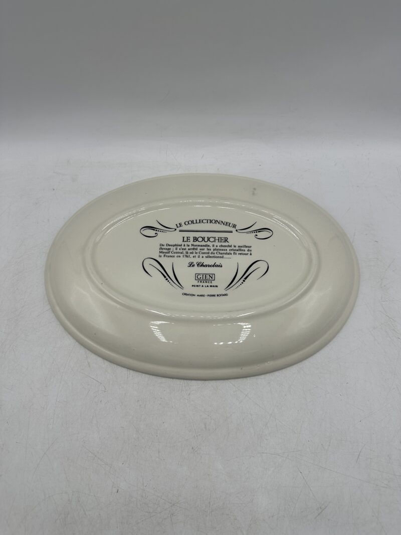 Lot de 6 assiettes Gien Les Aventures du Boucher – Image 10