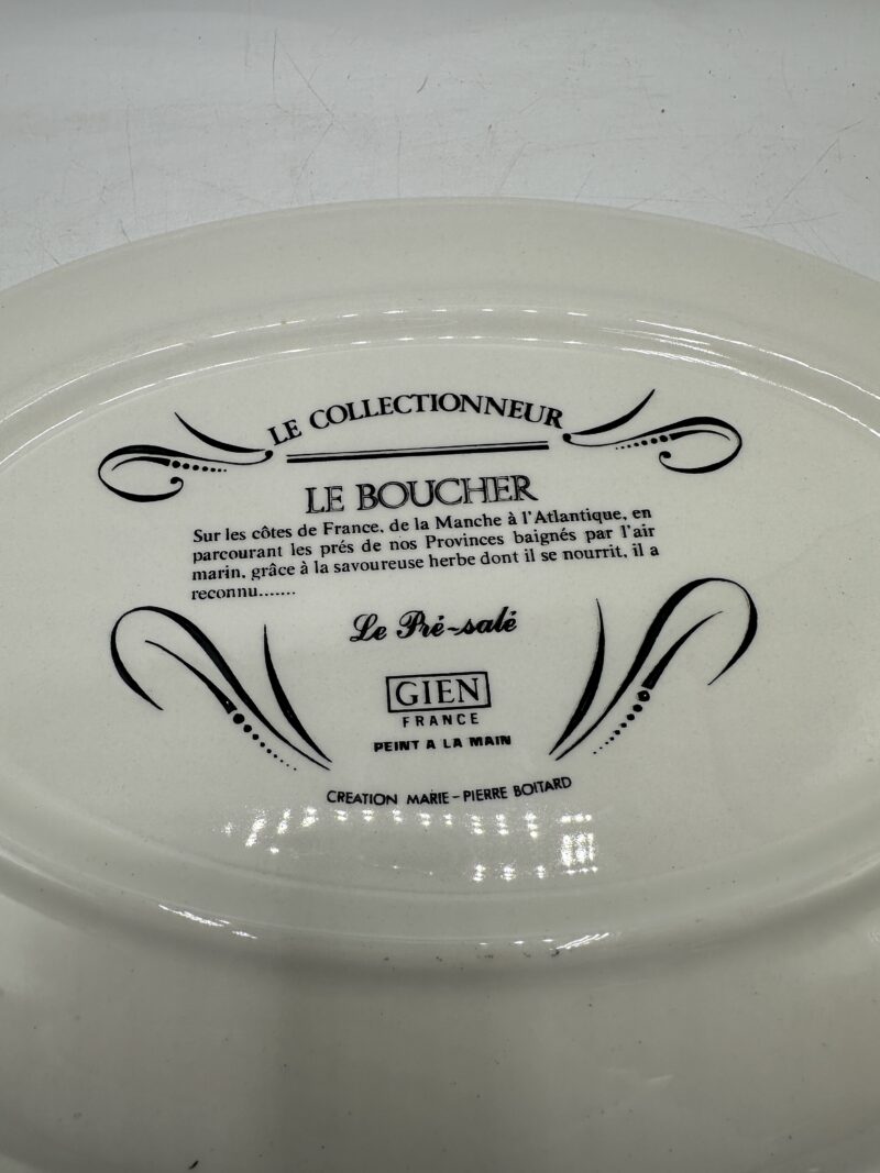 Lot de 6 assiettes Gien Les Aventures du Boucher – Image 15