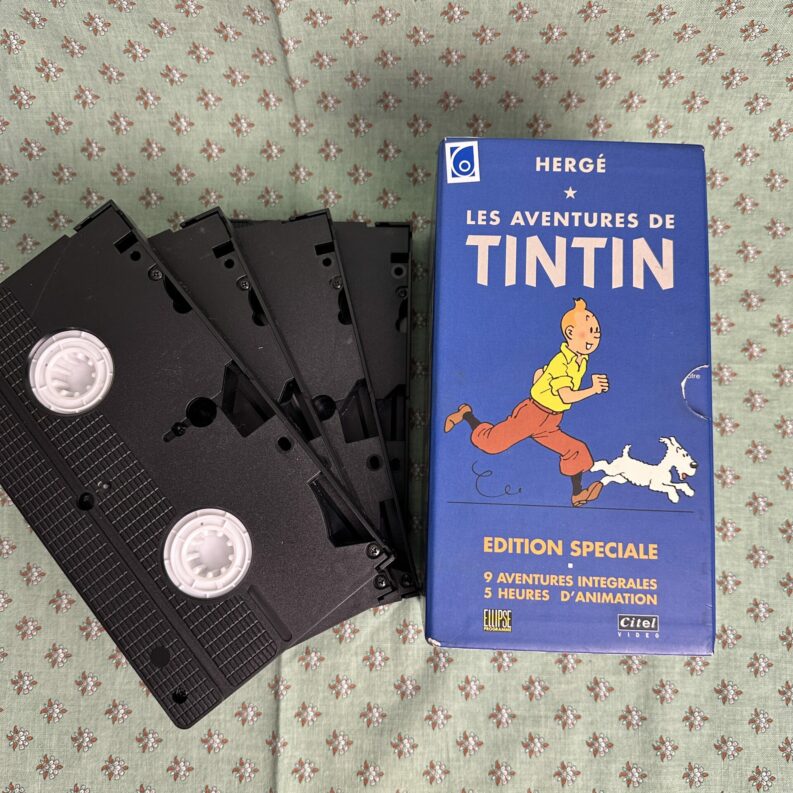 VHS Les aventures de Tintin Edition Spéciale