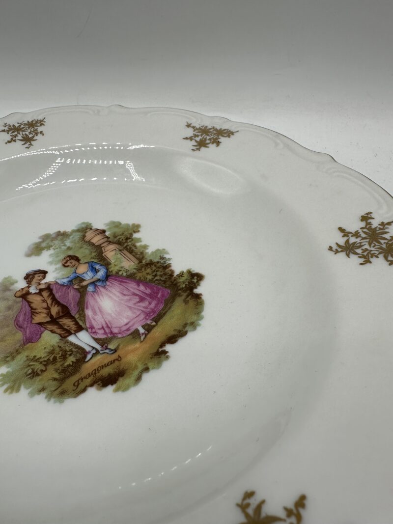 12 assiettes creuses Winterling Bavaria Fragonard – Image 9
