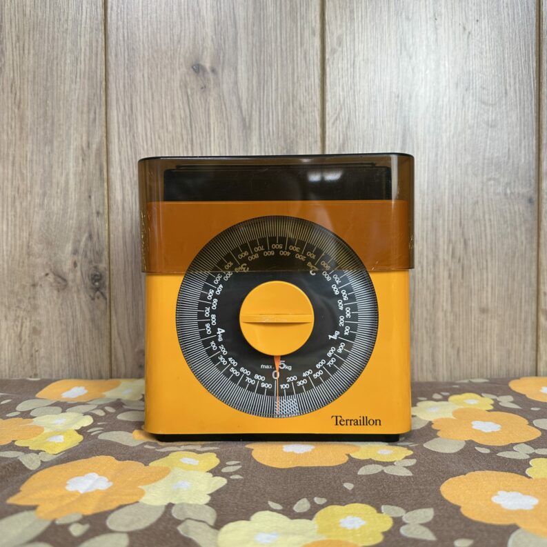 Balance Terraillon orange vintage