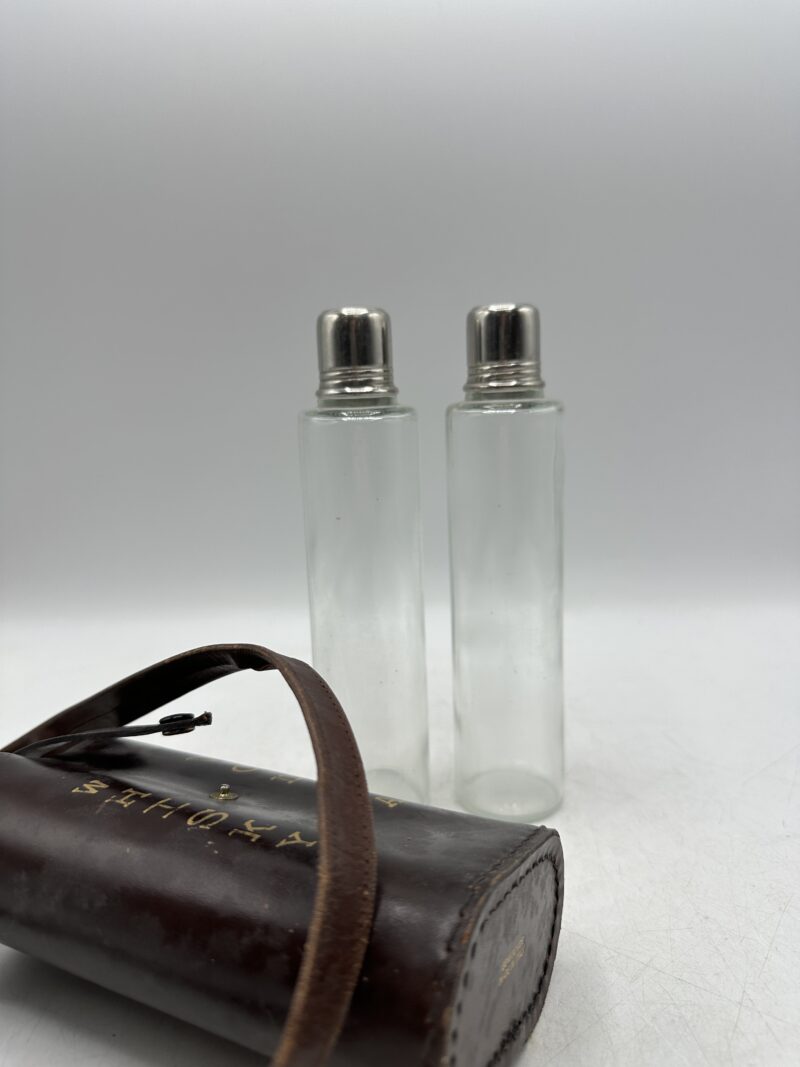 Duo flasques Whisky Vodka Genuine Hide Made in Italy – Image 6