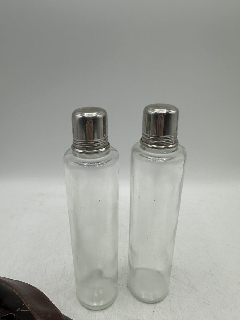 Duo flasques Whisky Vodka Genuine Hide Made in Italy – Image 7