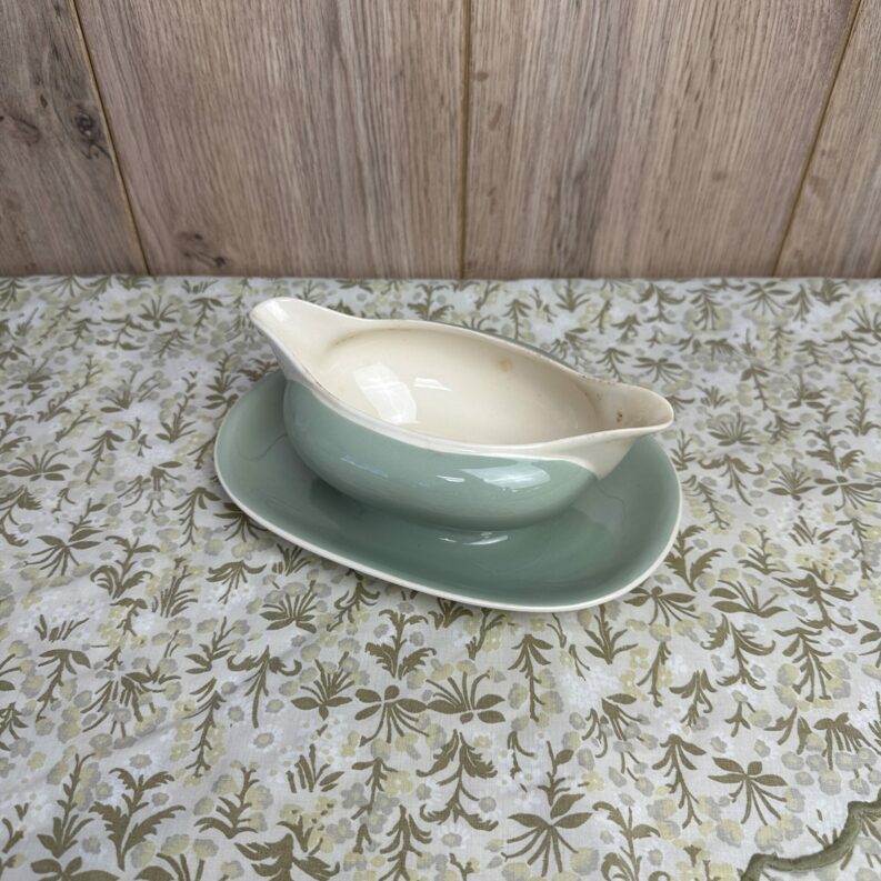 Saucière Villeroy et Boch vert céladon