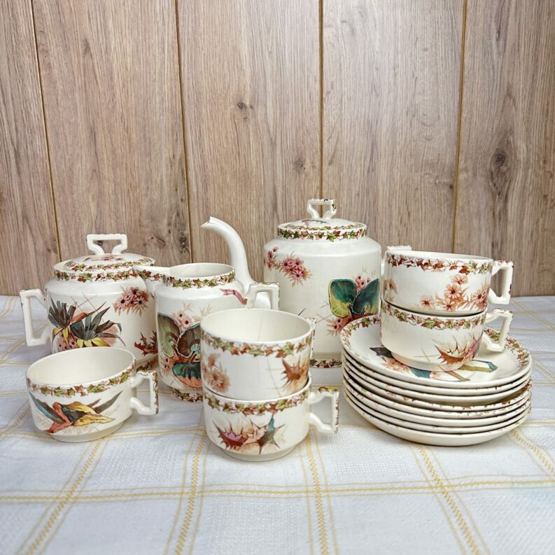 Service à thé Choissy le Roi HB 16 pièces