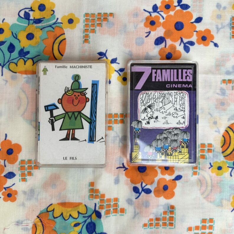 jeu des 7 familles "Cinéma" des années 60