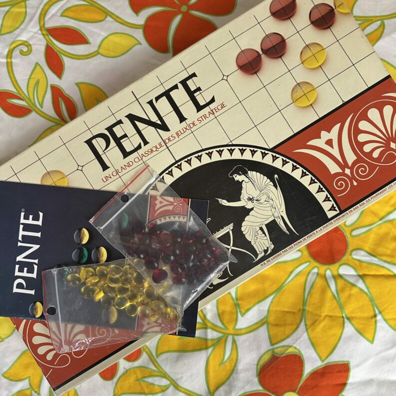 Jeu de stratégie ancien PENTE