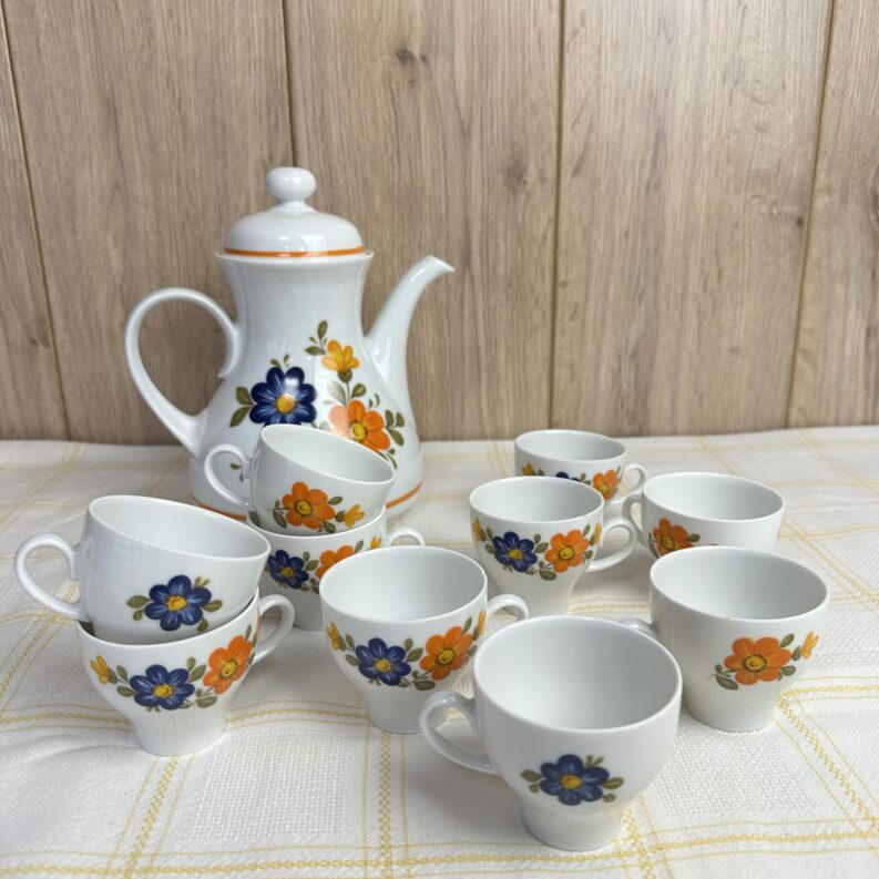 Service à thé et café fleuri Winterling Bavaria