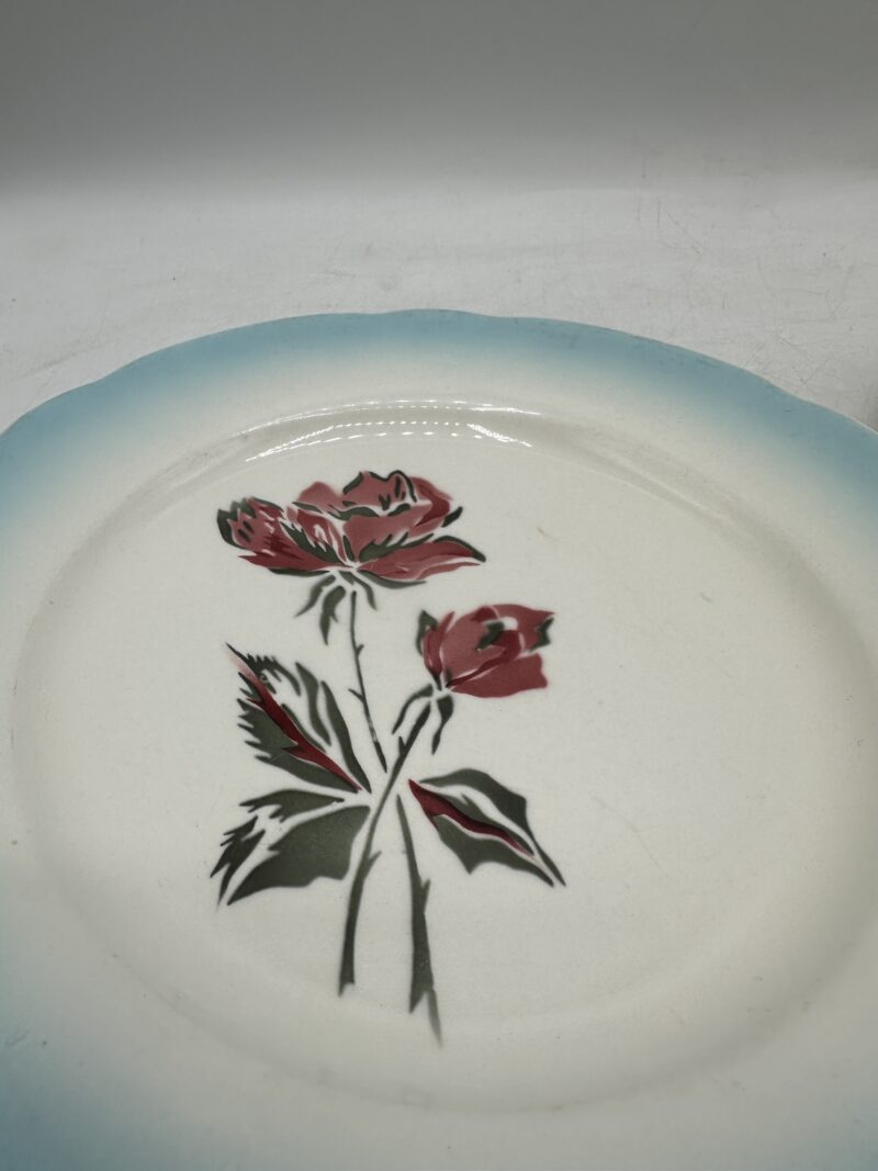 Trio d'assiettes Digoin Sarreguemines Richelieu – Image 14