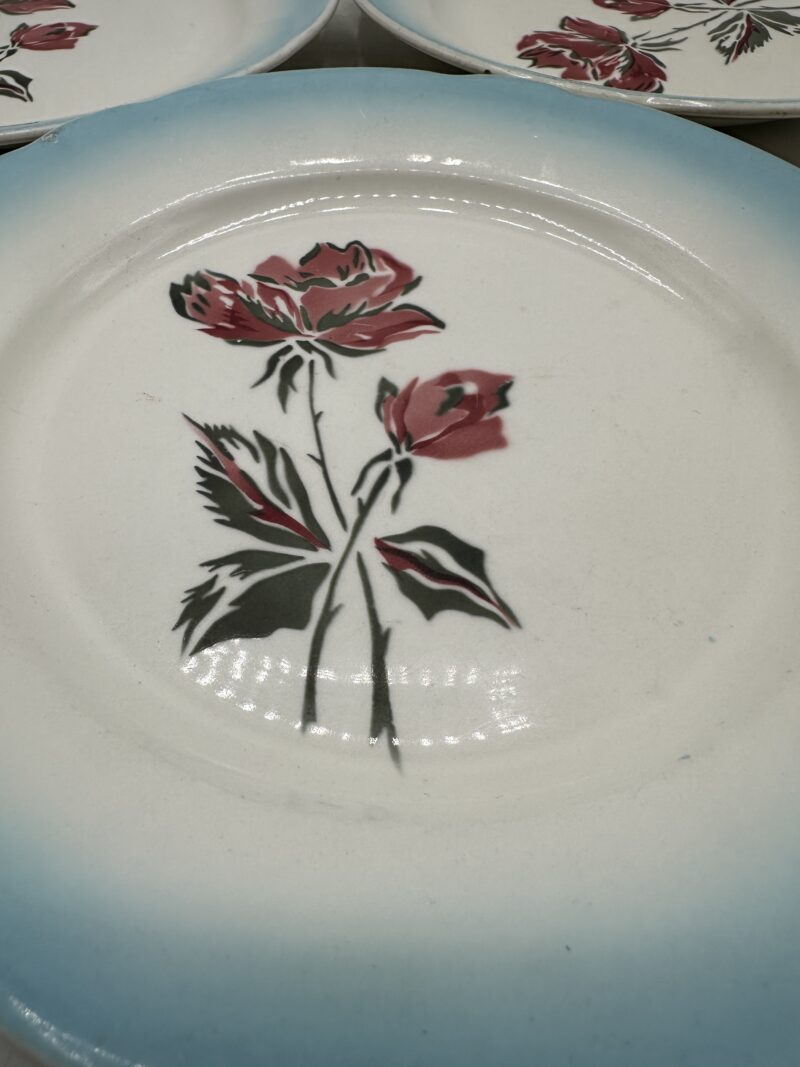 Trio d'assiettes Digoin Sarreguemines Richelieu – Image 16