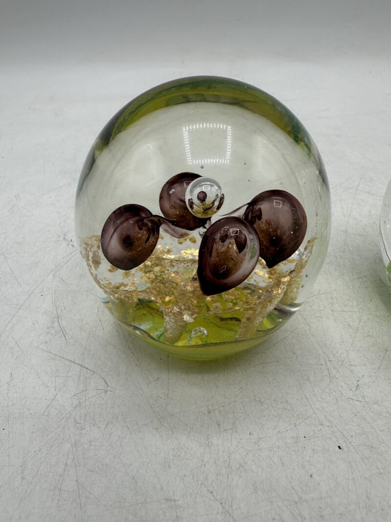 Duo presse papier sulfure en verre – Image 4