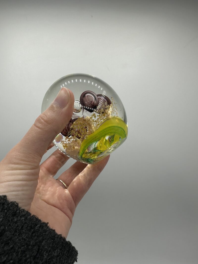 Duo presse papier sulfure en verre – Image 8