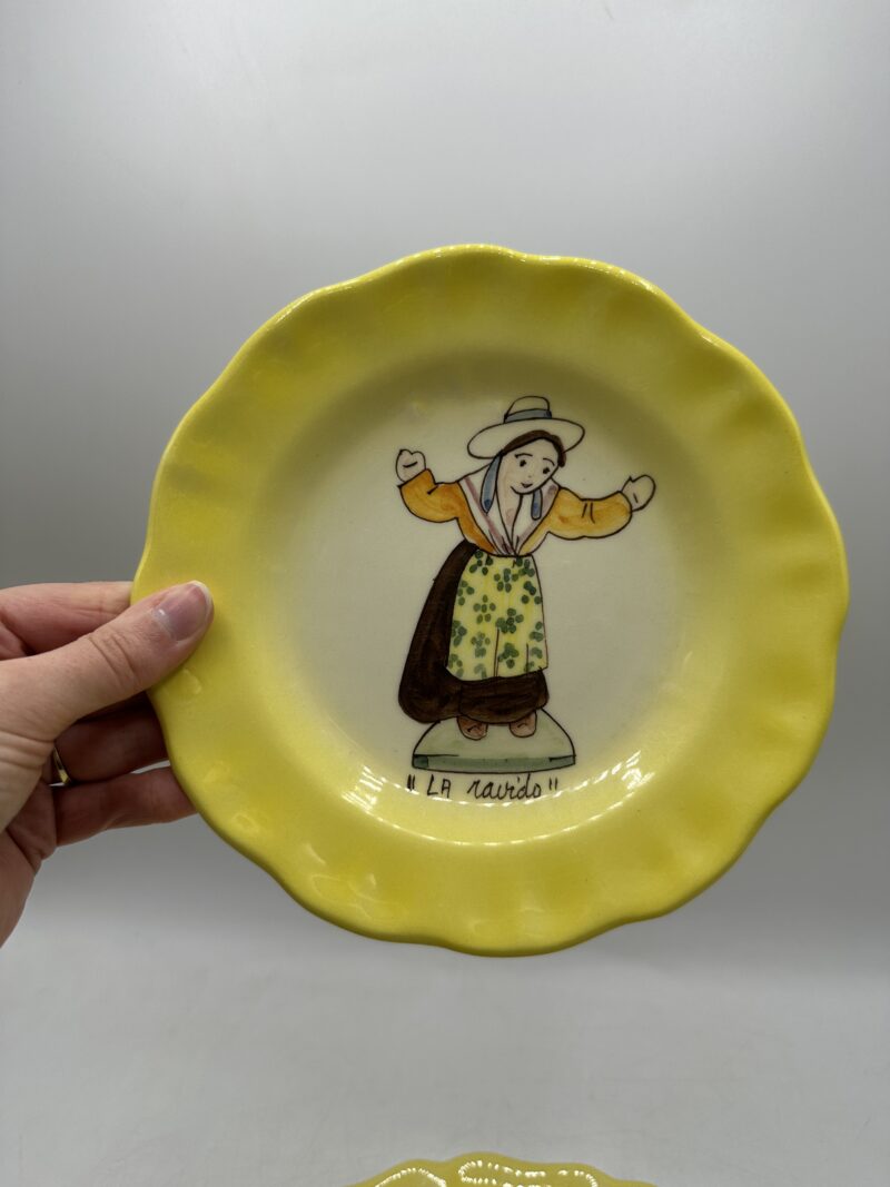 Ensemble assiettes à dessert Sicard Vallauris – Image 8