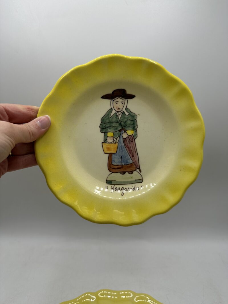 Ensemble assiettes à dessert Sicard Vallauris – Image 10