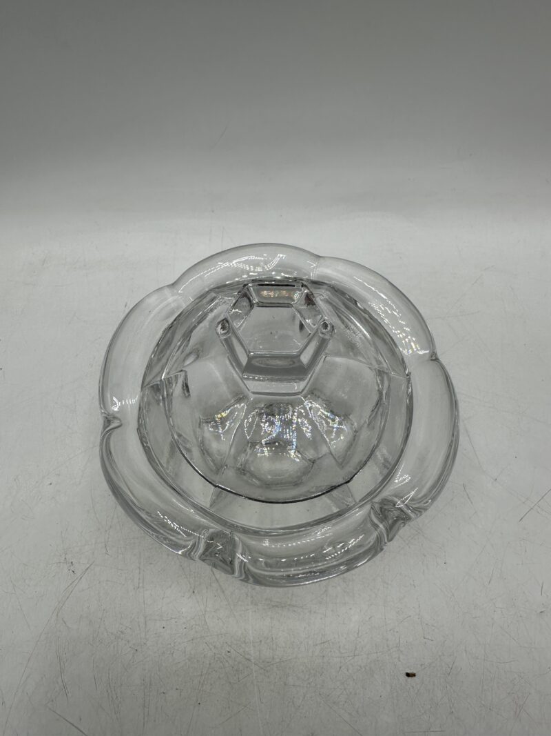 Pot bonbonnière confiturier ou moutardier Baccarat en cristal – Image 4
