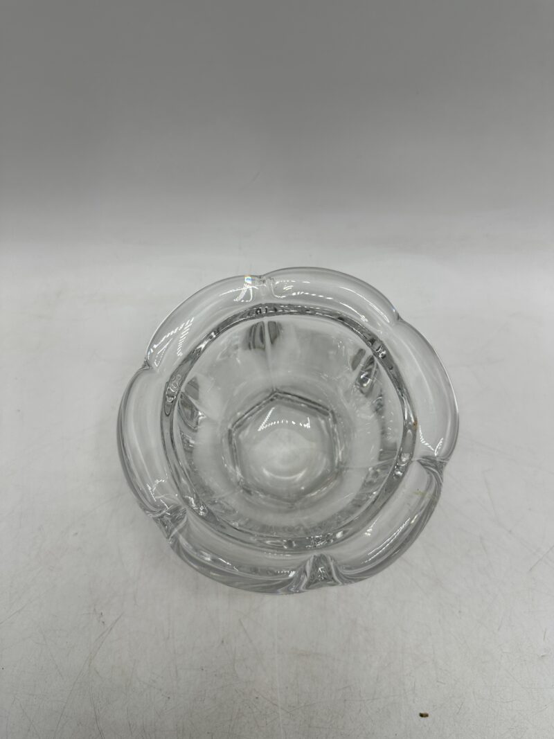 Pot bonbonnière confiturier ou moutardier Baccarat en cristal – Image 14