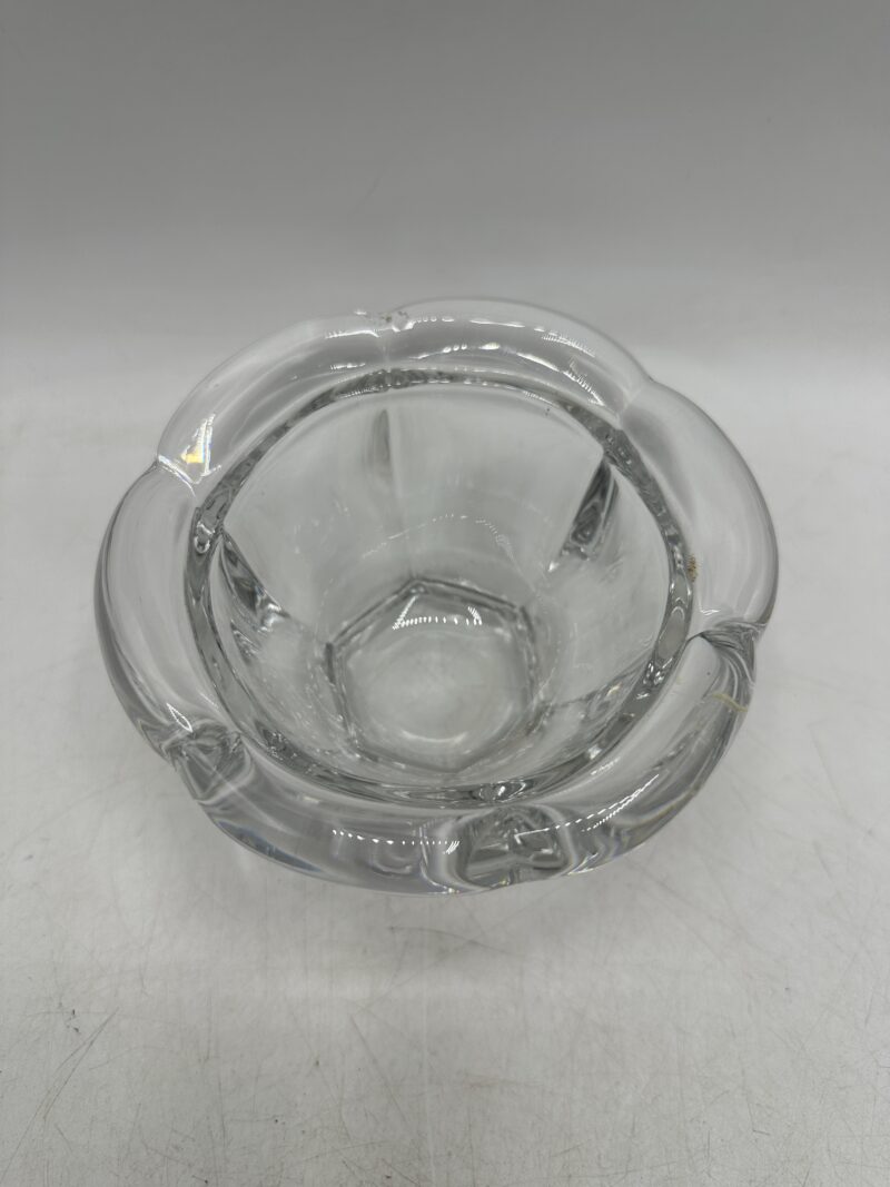 Pot bonbonnière confiturier ou moutardier Baccarat en cristal – Image 15
