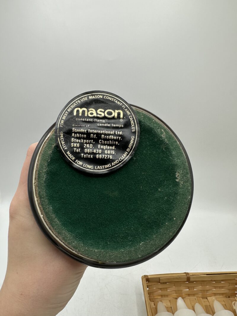 Lampe bougie rétro Mason Constant Flame – Image 11