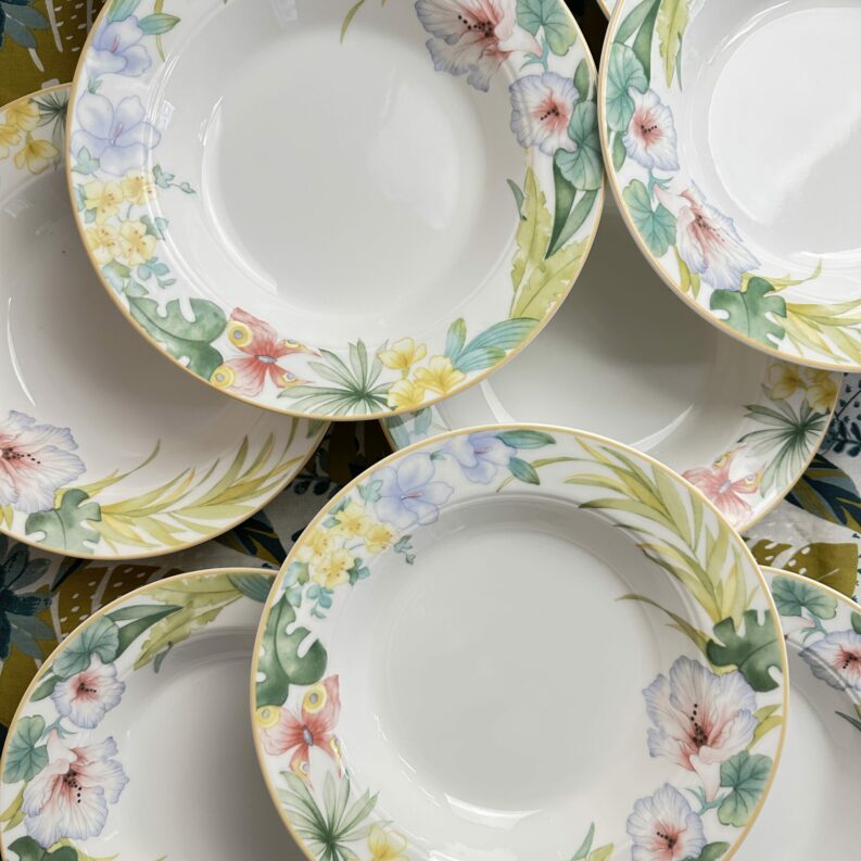 9 assiettes creuses Exotica Villeroy & Boch