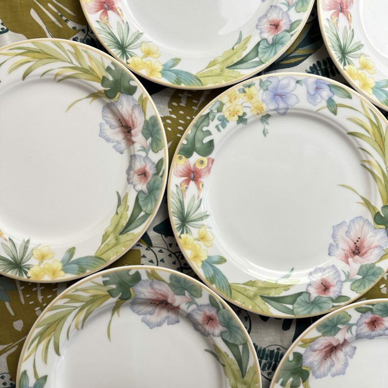 6 assiettes à dessert Exotica Villeroy & Boch