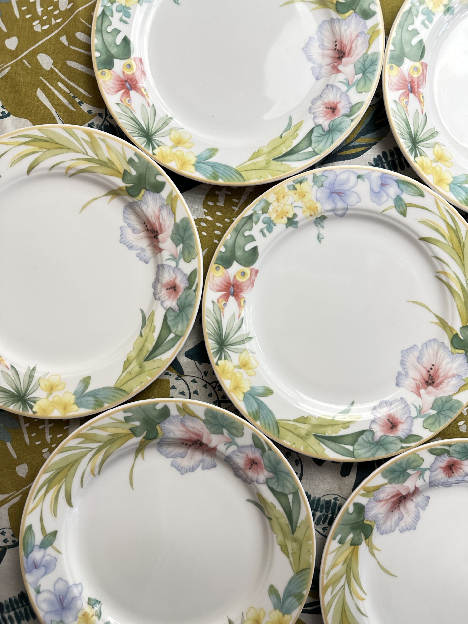 6 assiettes à dessert Exotica Villeroy & Boch
